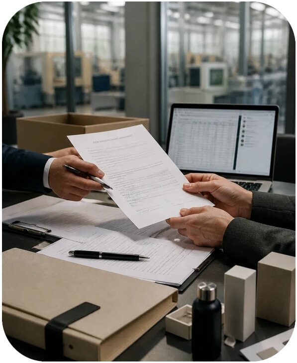 Разработка OEM контракта с фабрикой от 15173 р. | Фиалан-Кам
